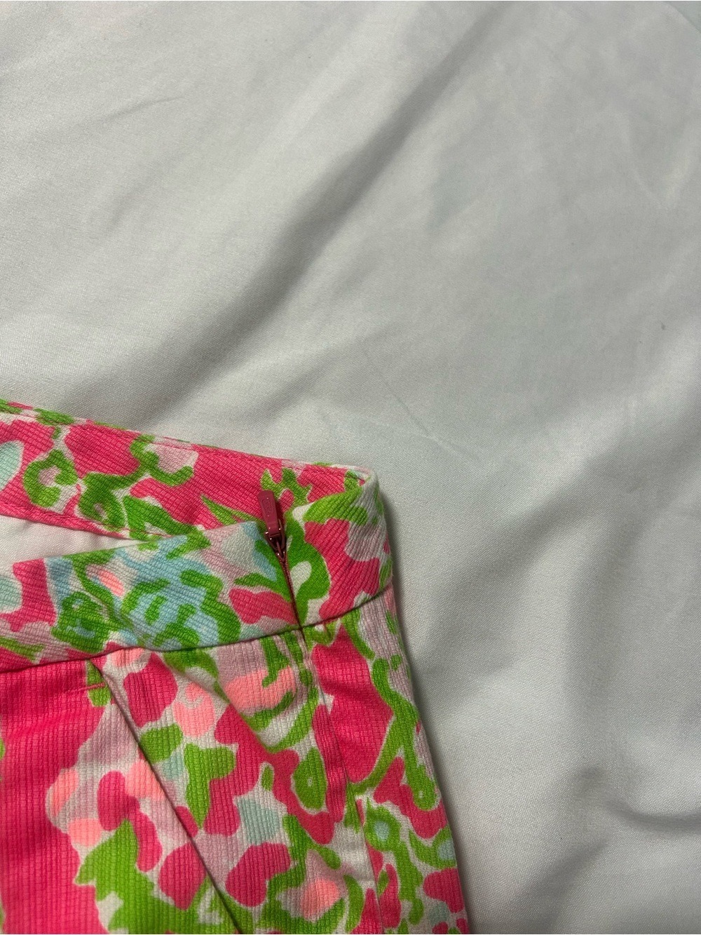 Lilly Pulitzer Adie Shorts Southern Charm Sz 2 Beach Size Zip Flamingo Preppy - Picture 7 of 10